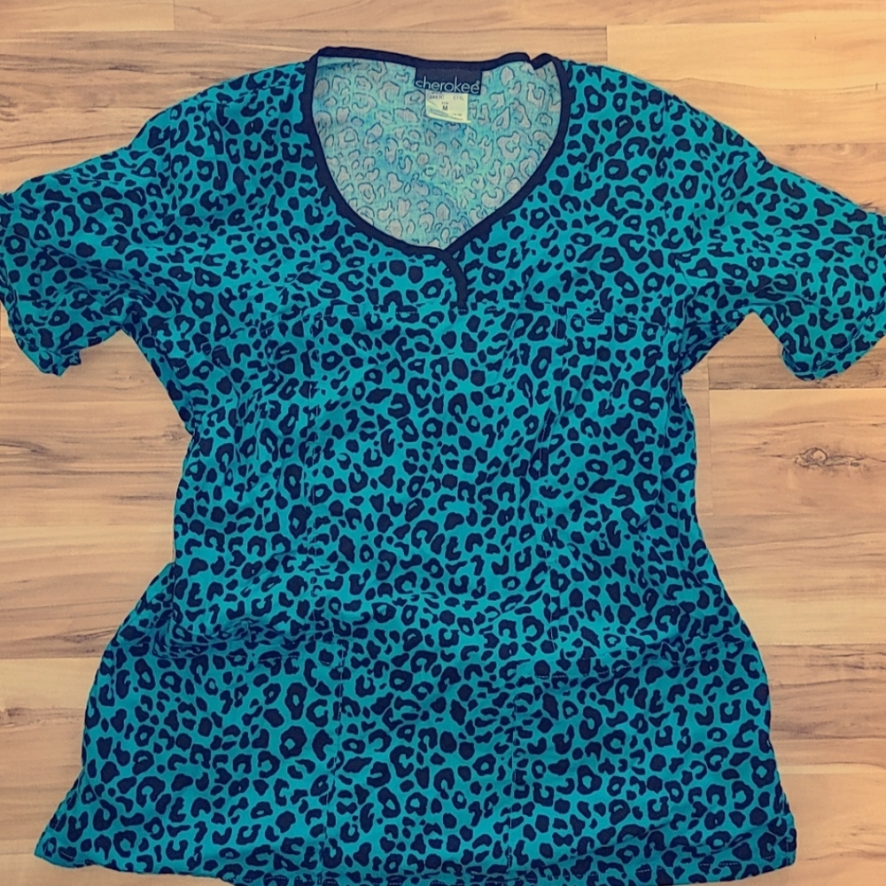 Womens Cherokee Scrub Top
